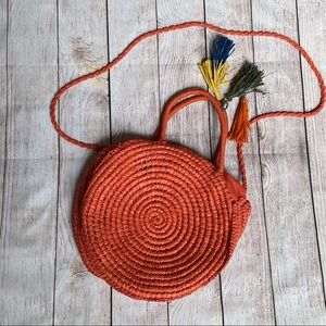 Straw Studios Round Tote